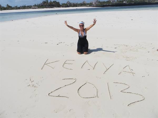 la spiaggia oceane Breeze a Watamu