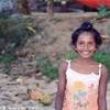 Nilani, una delle bambine che era sempre con noi in spiaggia... SRI LANKA 
