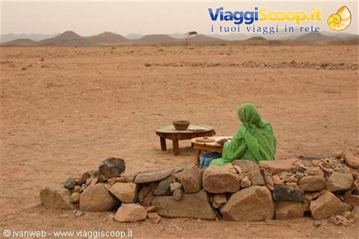 Beduini nel deserto