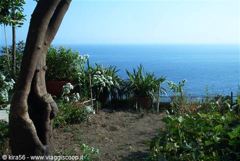 Positano, vista dalla casa