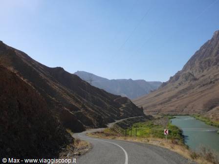 In viaggio verso S.Stefano al confine con l'Azerbaijan ex URSS