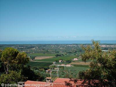 Panorama da Castagneto Carducci