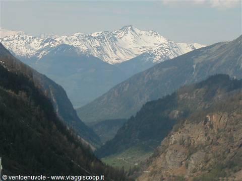 valpelline, il lago prosciugato