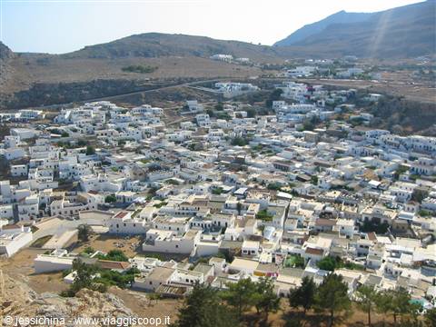 lindos dall acropoli