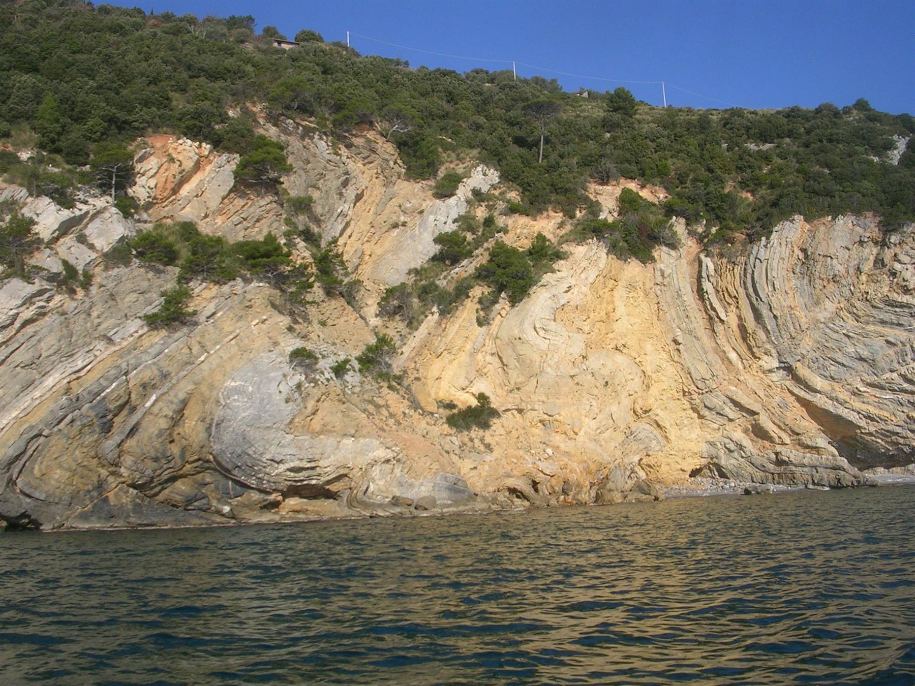 "Deformazioni" geologiche all'isola di Palmaria