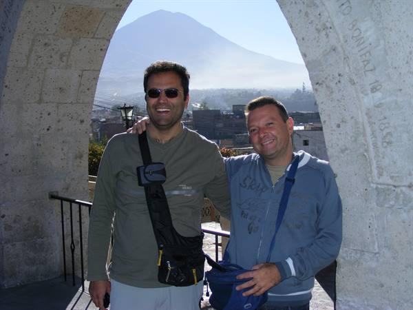 io e Francesco ad Arequipa