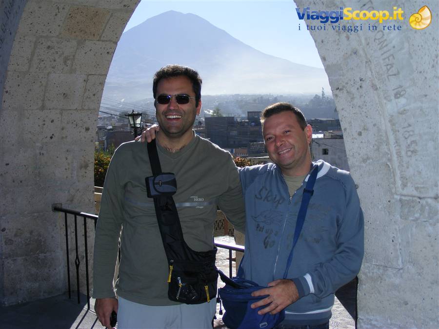 io e Francesco ad Arequipa