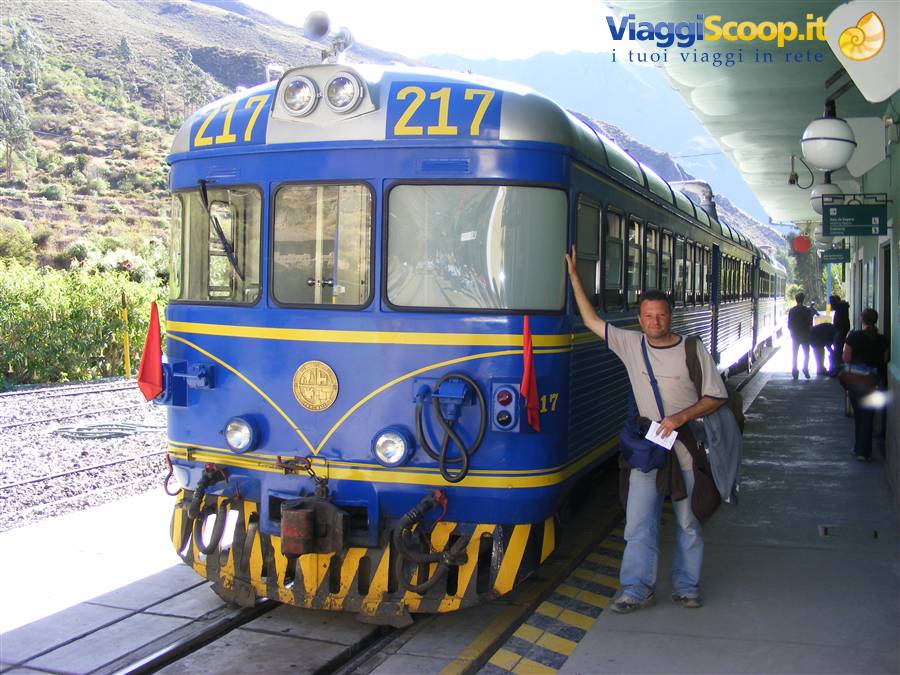 il treno per Machu Picchu