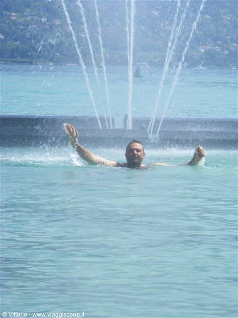 IL MIO BAGNO NEL LAGO DI ANNECY