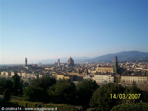 Piazzale Michelangelo,VEDUTA