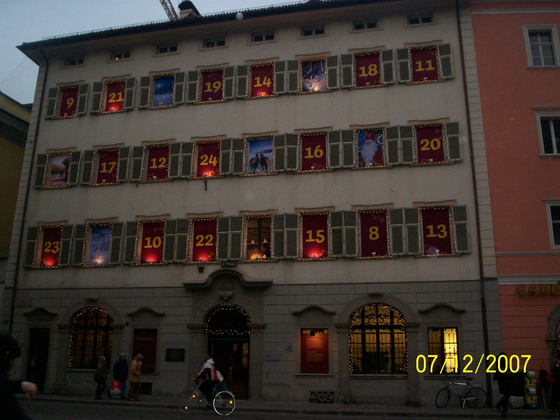Il calendario dell'Avvento a Bolzano