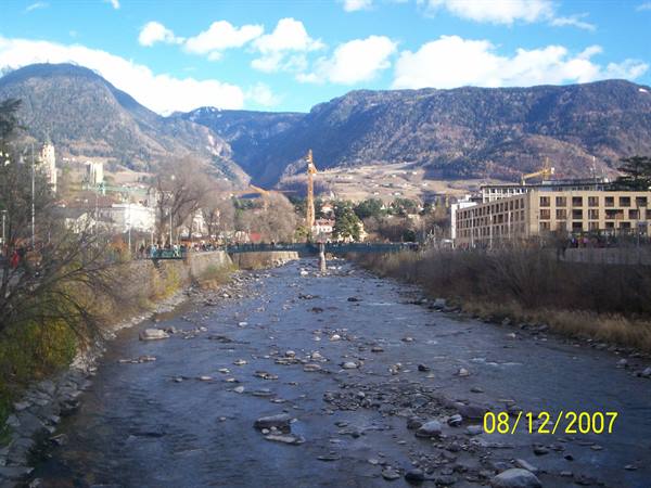 Fiume a Merano