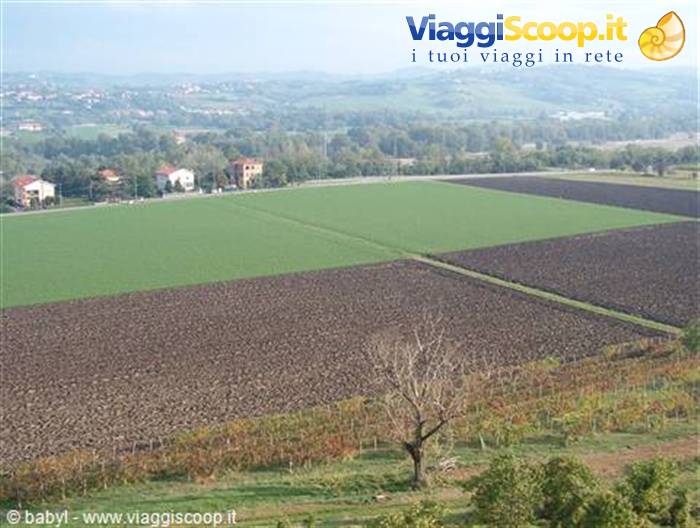 Vista dal castello di Torrechiara