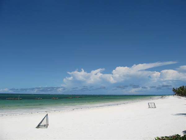 La spiaggia al Domgwe Village