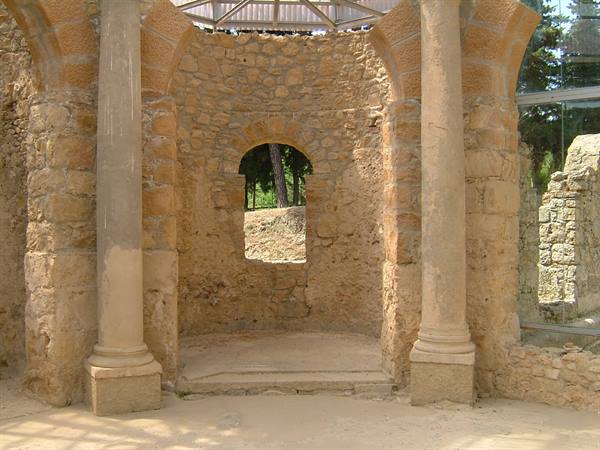 L'interno della villa