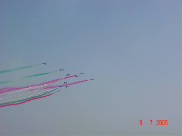 9 luglio 2005: frecce tricolori a Siracusa