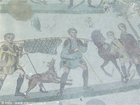 scene di caccia