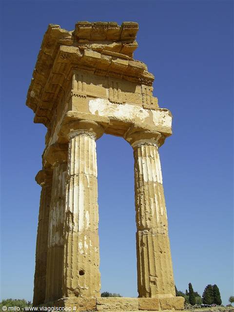 tempio castore e polluce