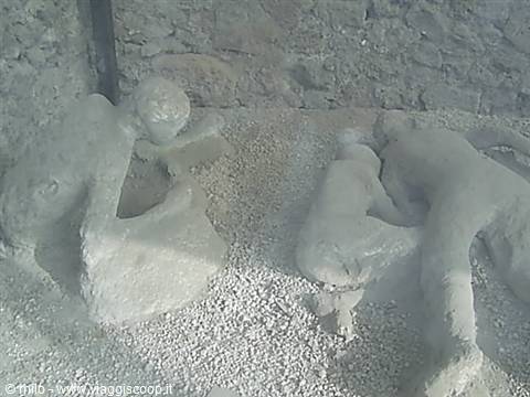 pompei, calco famiglia