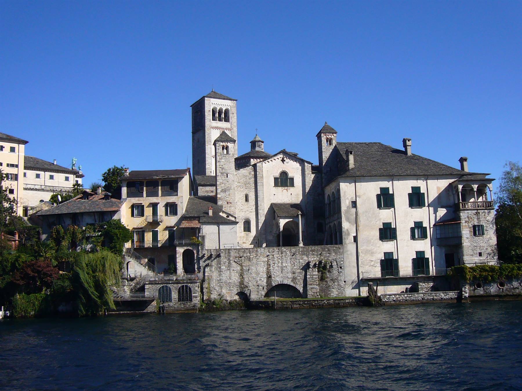 VERSO L'ISOLA DI SAN GIULIO