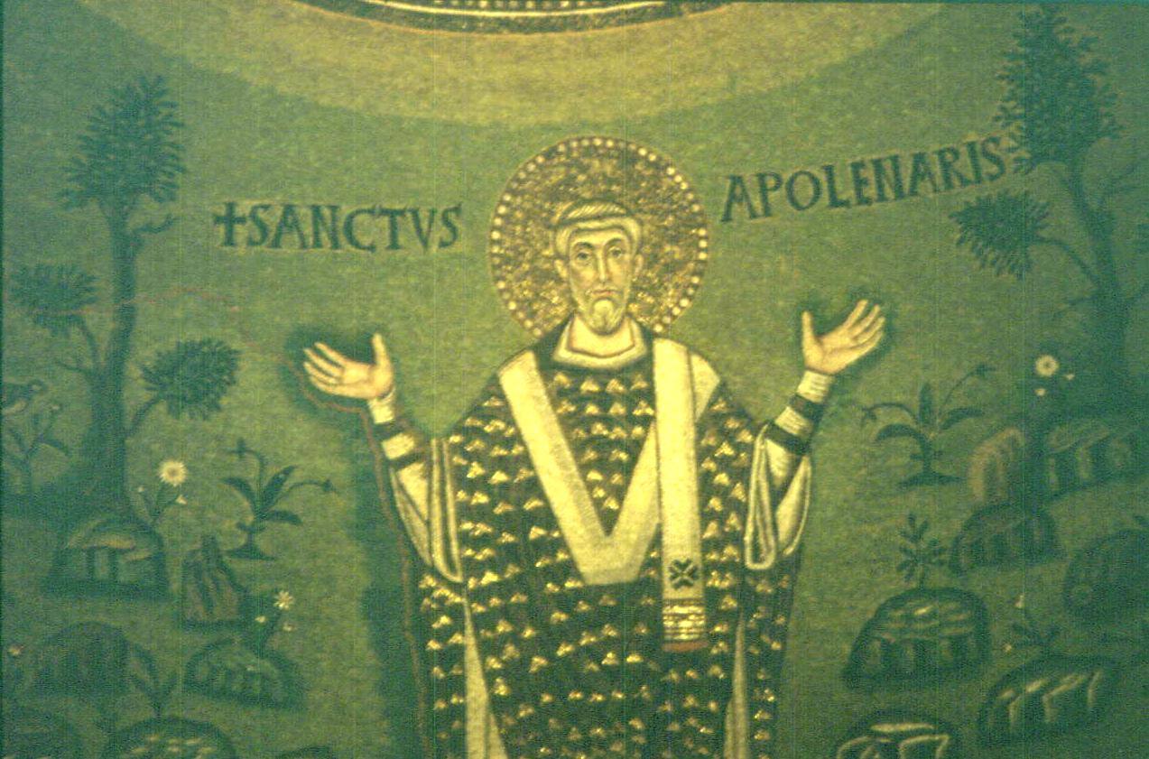 Mosaico bizantino di Sant'Apollinare a braccia aperte, Ravenna