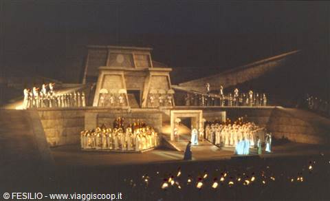 ARENA DI VERONA RAPPRESENTAZIONE DELL'AIDA