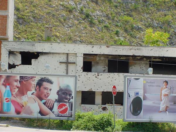 MOSTAR I SEGNI DELLA GUERRA