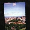Panorama di Edinburgo dal Castello REGNO UNITO 