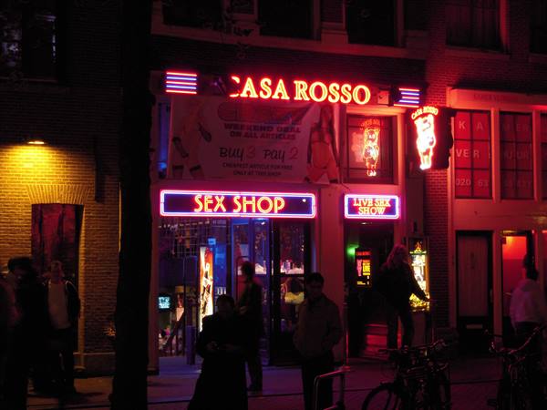 Quartiere a luci rosse