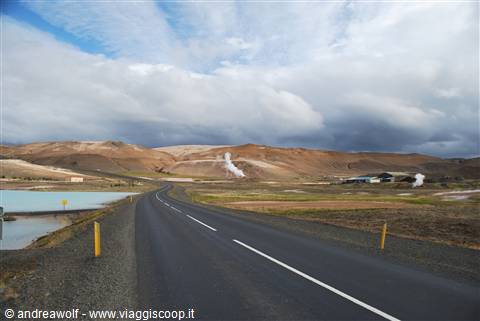 Zona del lago Mývatn