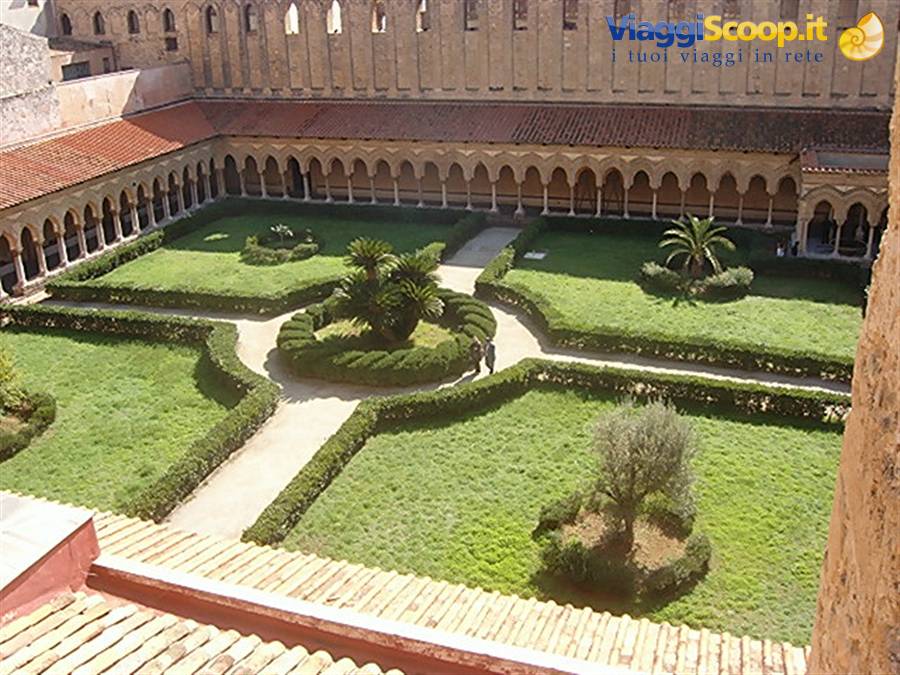 duomo di monreale : il chiostro