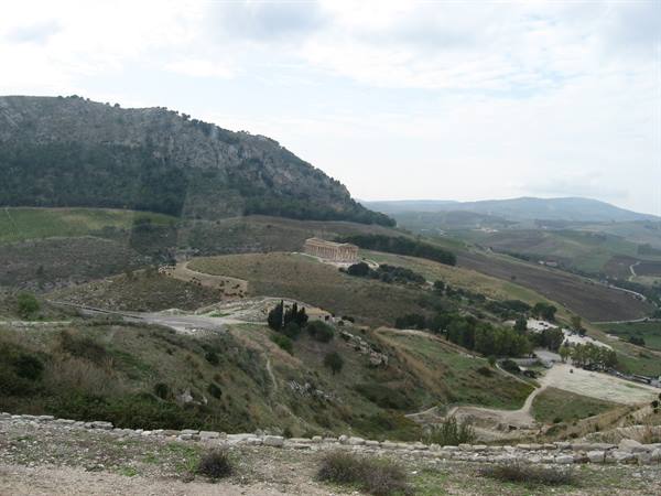 Segesta : panorama dall'Acropoli