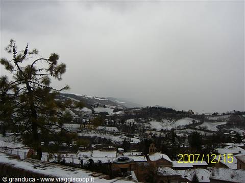 Urbino sotto la neve