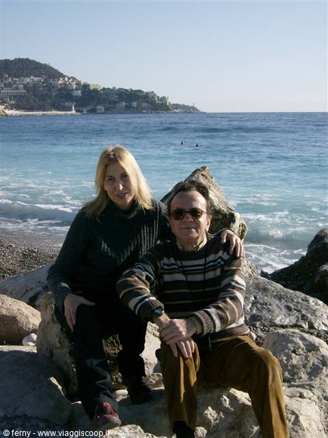 Spiaggi Nizza i viaggiatori