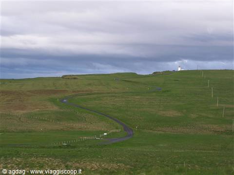 John o'Groats - Strada al faro