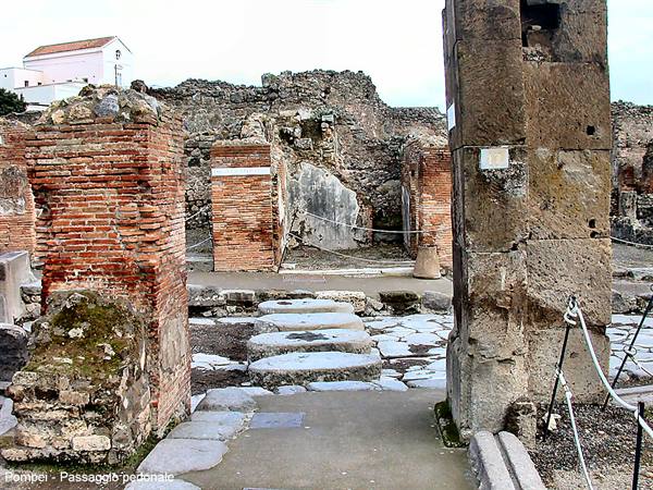 Pompei - Passaggio pedonale