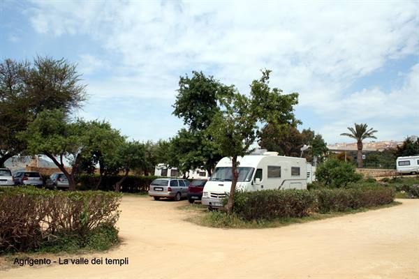 Agrigento - Parcheggio della Valle dei Templi