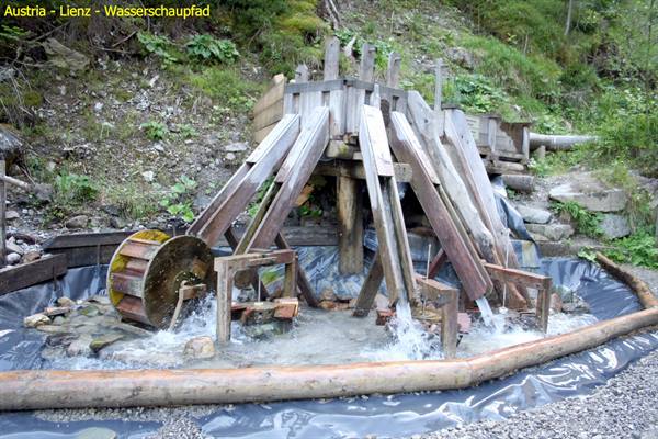 Austria - Lienz - Wasserschaupfad - I mulini delle sfere
