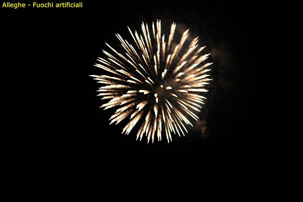 Alleghe - i fuochi artificiali