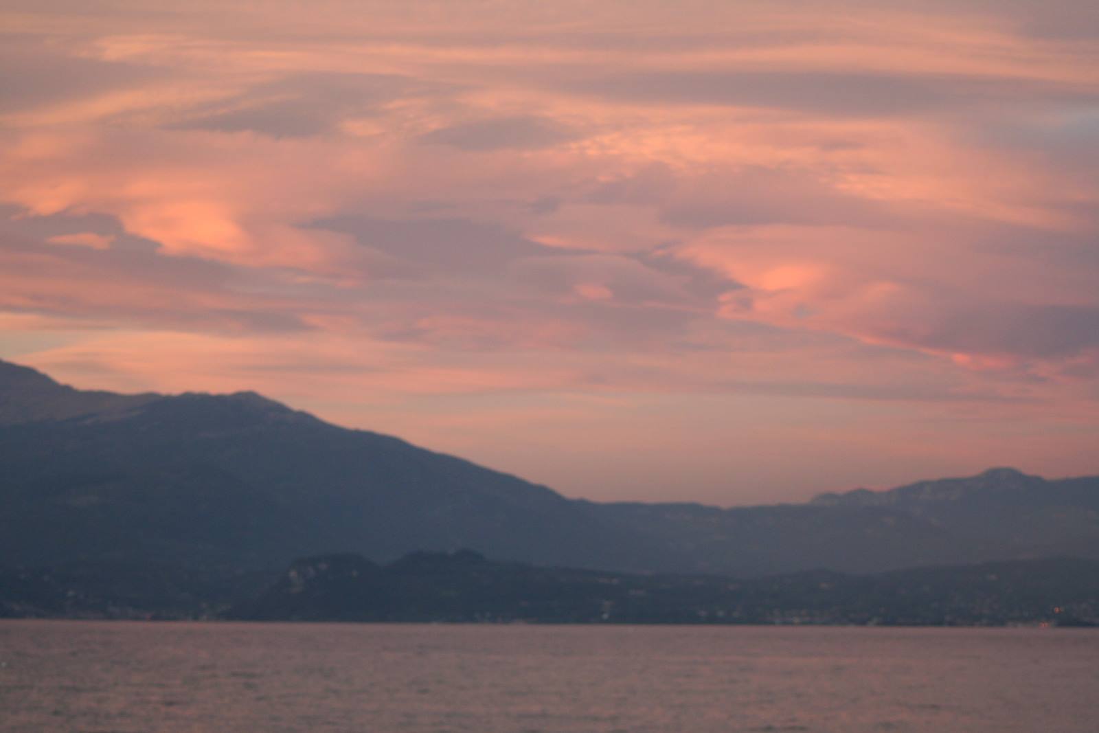 Lago di Garda - il Tramonto