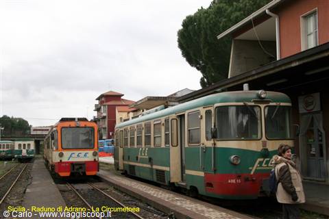 Raduno di Adrano - Randazzo - la Circumetnea