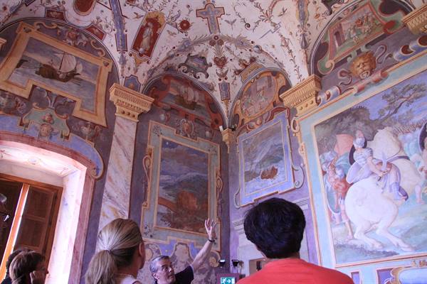 Castiglione del Lago - interno del Palazzo Ducale