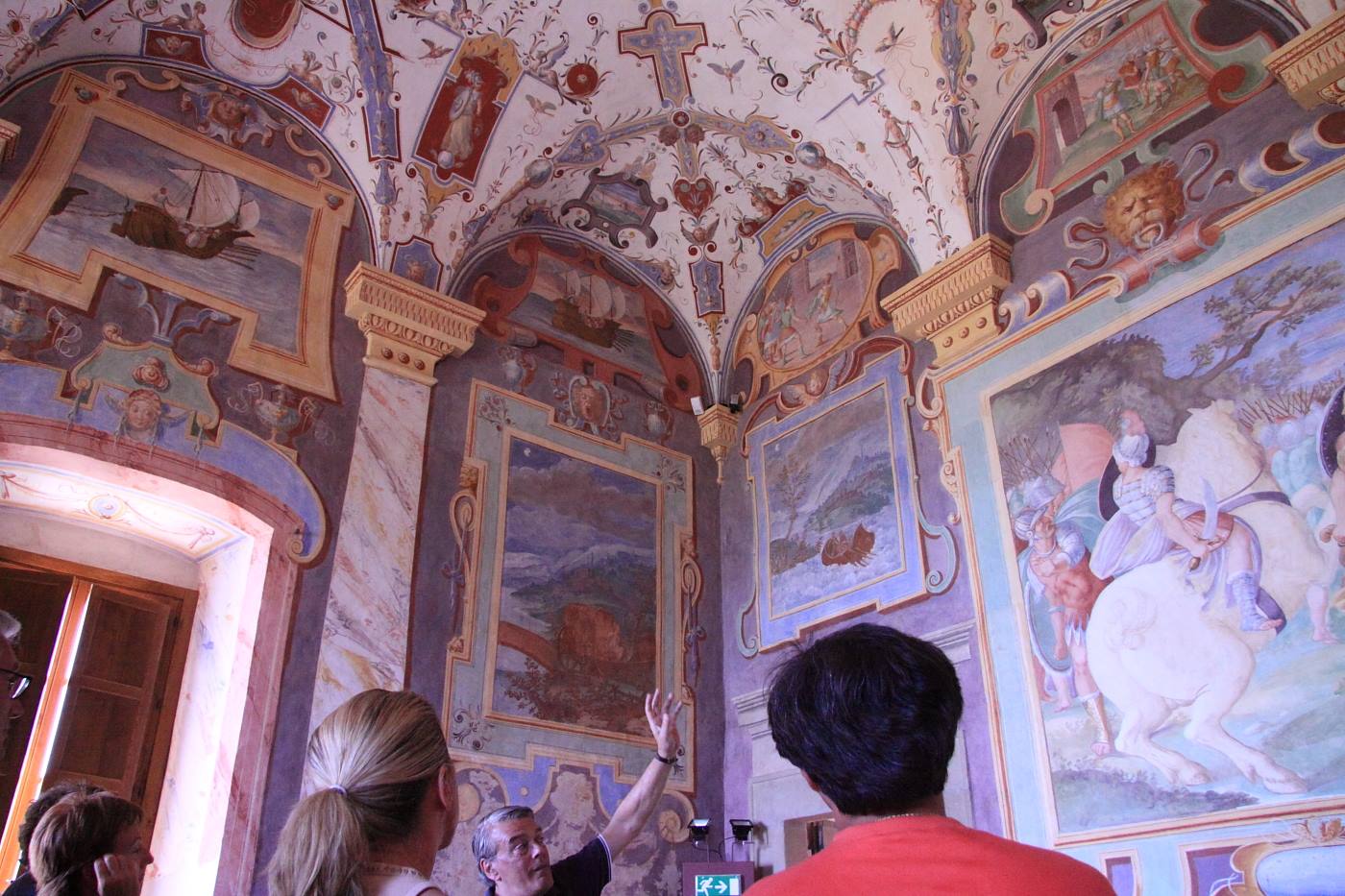 Castiglione del Lago - interno del Palazzo Ducale