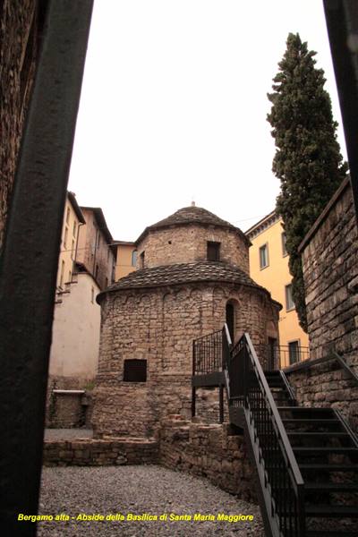 Bergamo alta - Abside della Basilica di Santa Maria Maggiore