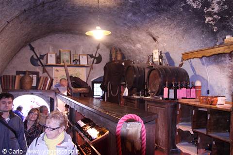 Castello di Bled - la cantina