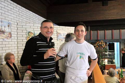 Campeggio Bled - il pranzo di Pasqua - Luigi ed il Cuoco