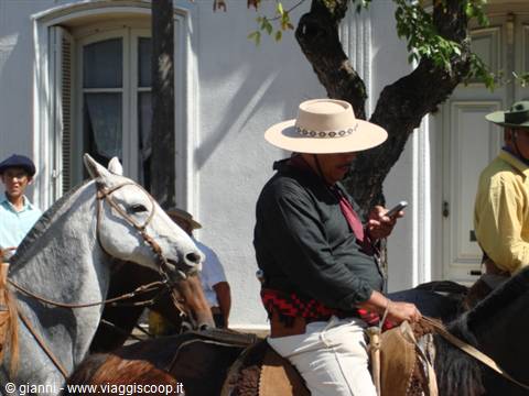 Gaucho poco tradizionalista...