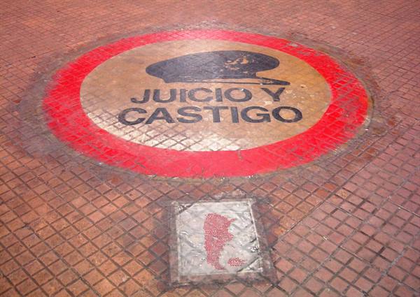 Particolare di Plaza de Mayo nel novembre 2004.