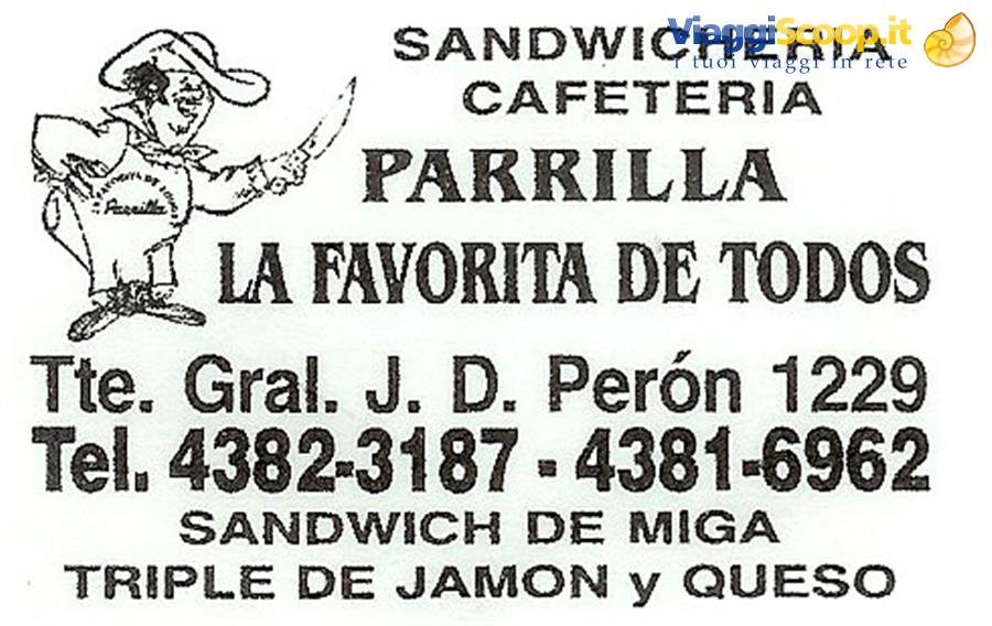 Tipica osteria popolare: "La favorita de todos"