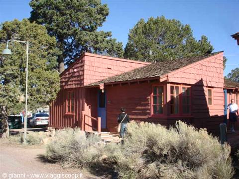 Le "cabins" del Grand Canyon Lodge.